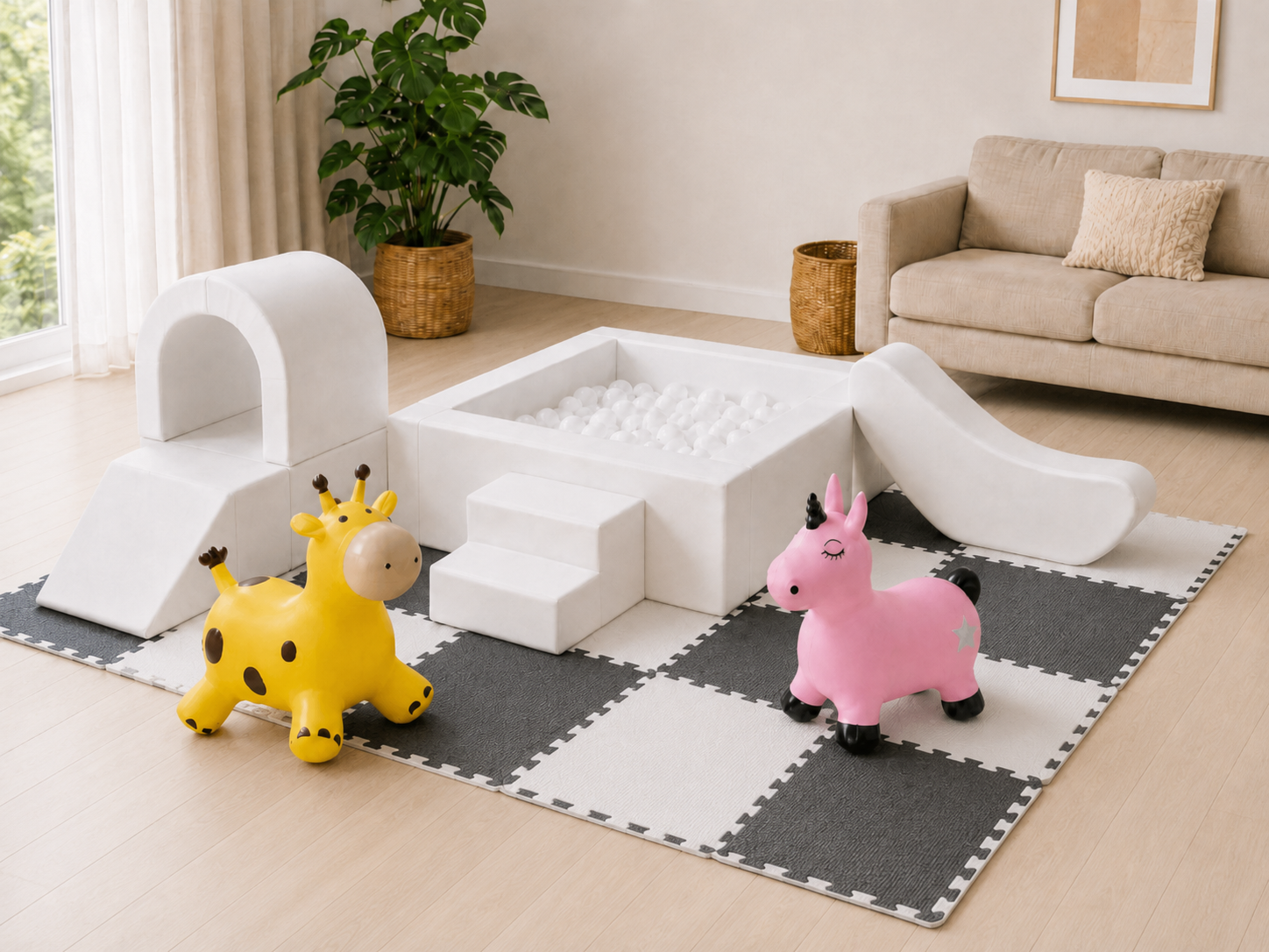 Party Moose soft play setup